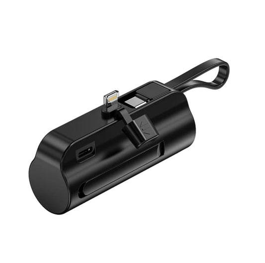 Cargador Portátil Cápsula Tipo Llavero – iPhone y USB-C