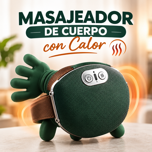 Masajeador de Cuello y Hombros 4D con Calor
