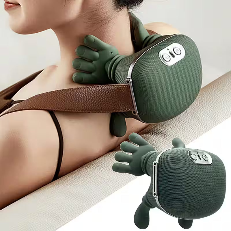 Masajeador de Cuello y Hombros 4D con Calor